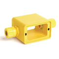 Woodhead FEED-THRU DEEP-BOX PENDNT YELLOW 3090F